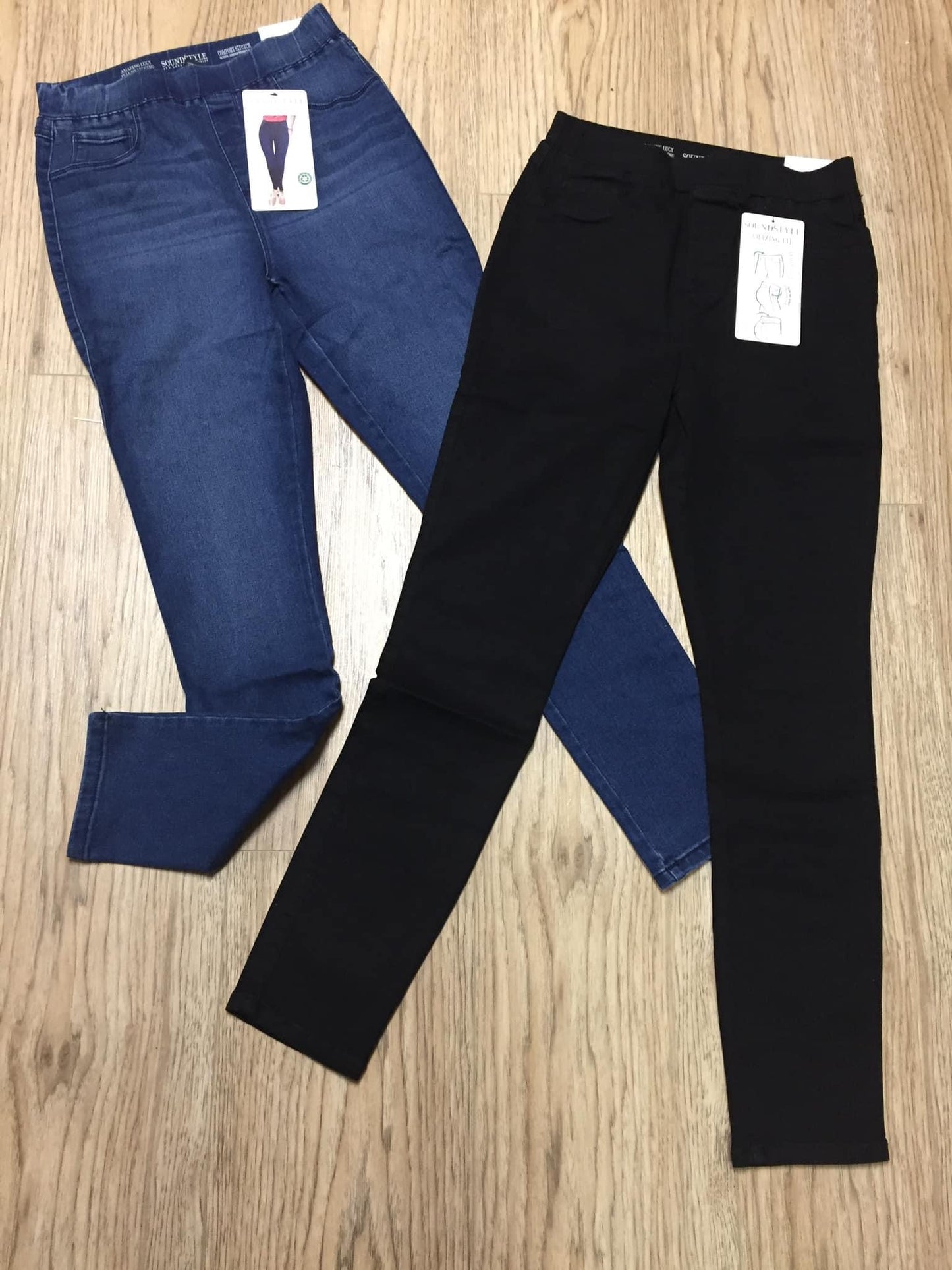 Black Lucy Pull On Jean/Jeggings