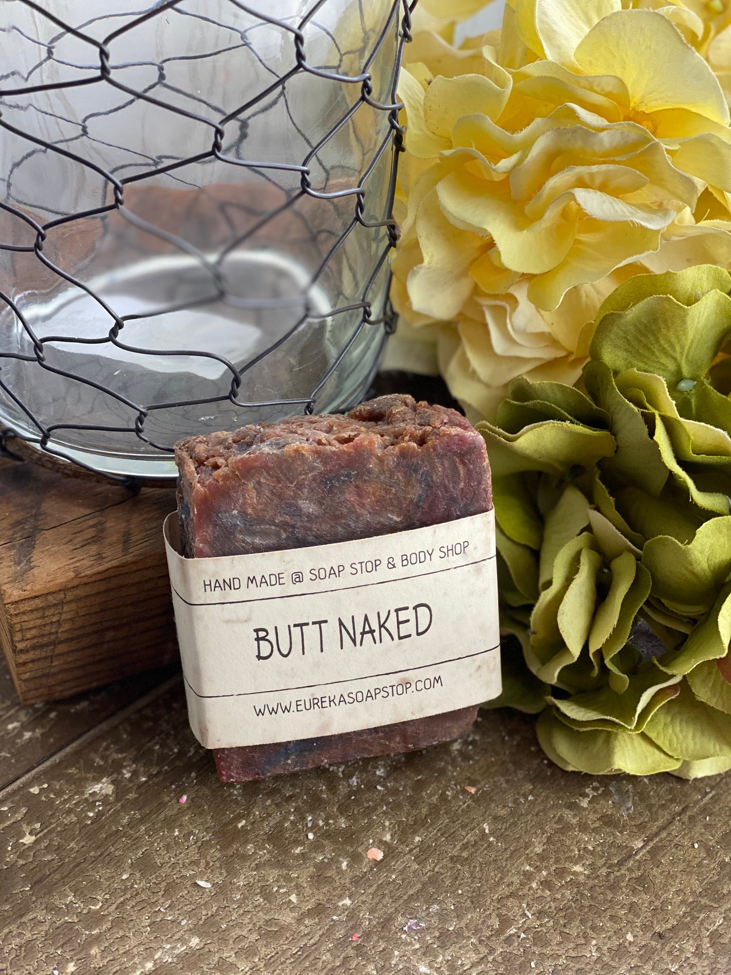 Arkansas Hand poured Butt Naked Soap