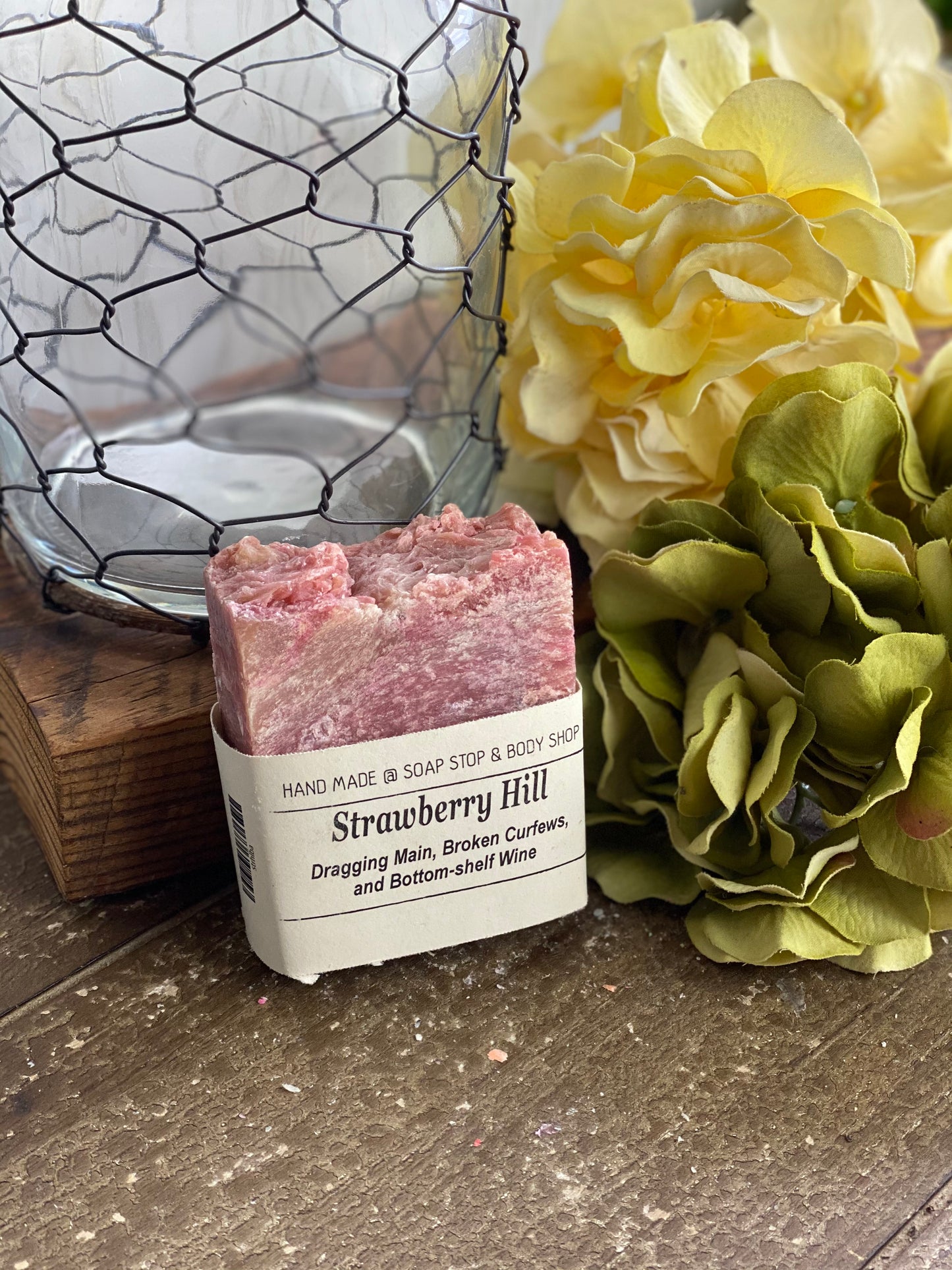 Arkansas Hand Poured Strawberry Hill Soap