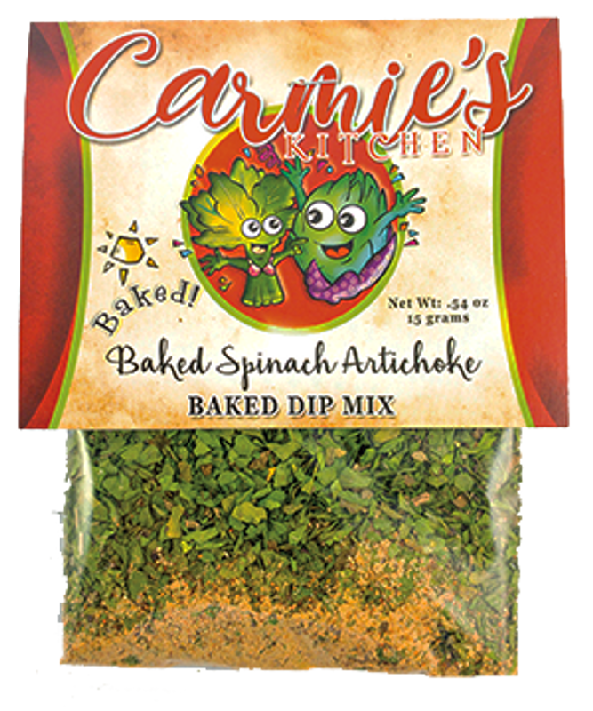Carmies Kitchen Baked Spinach & Artichoke Dip