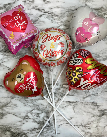 Foil Valentines Day Balloons