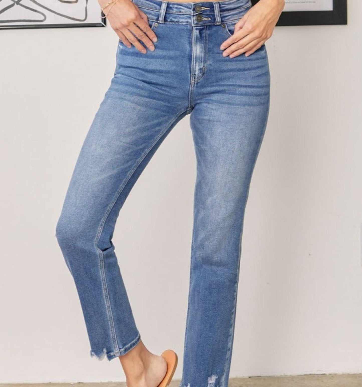 KanCan High Rise Slim Straights jeans